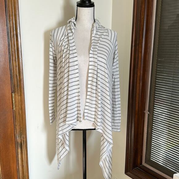 Emberley | Striped Waterfall Cardigan Size OS - Picture 1 of 9